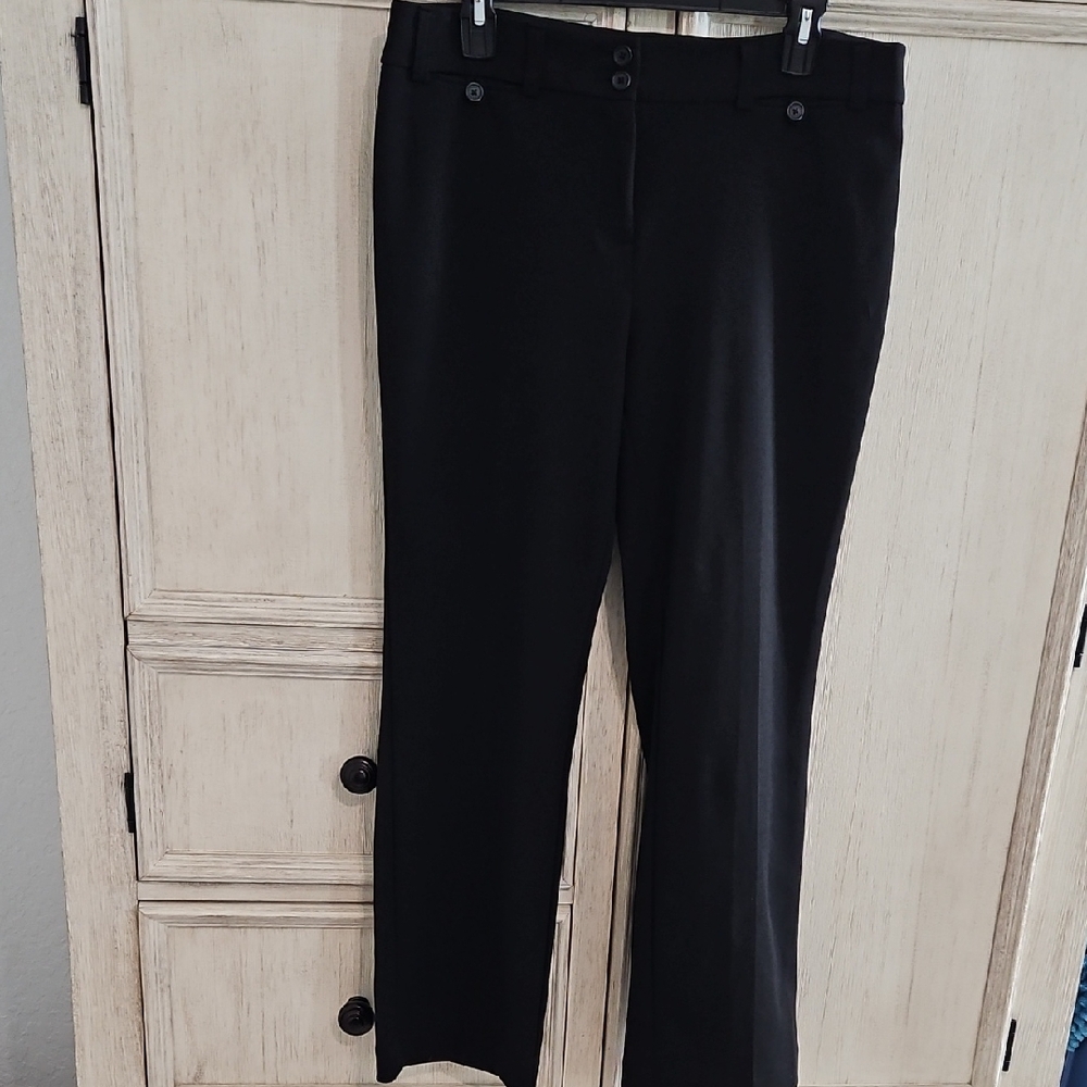 Nine West Black Straight Leg Women's Pants
